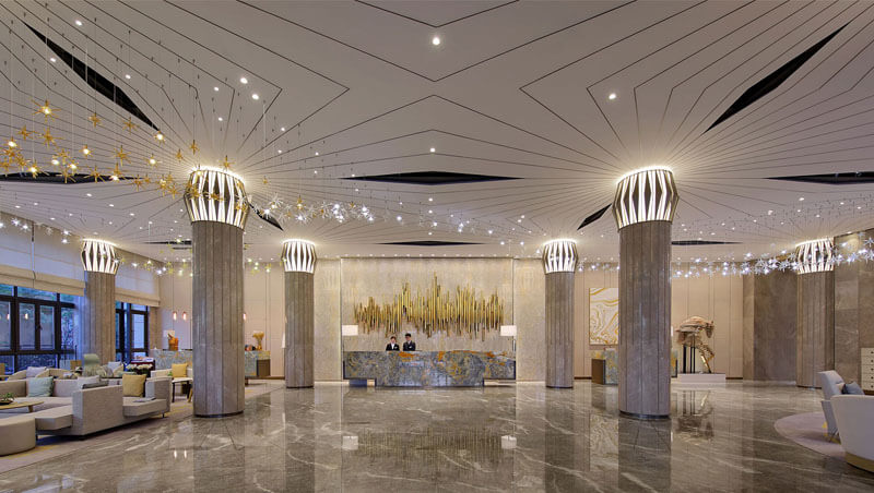 现代中式风格酒店灯光设计方案 中式酒店灯光设计案例