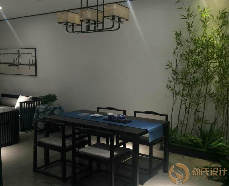 苏州海棠晓月徽派新中式家具店灯光设计方案 案例展示