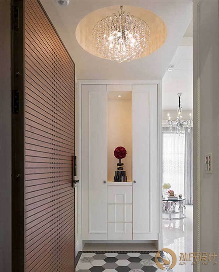 居家玄关照明设计 家庭门厅灯光设计和灯具选择方法