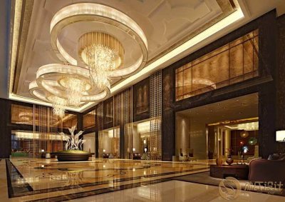 某五星级酒店大堂 接待大厅 前台灯光设计方案及灯具要求！