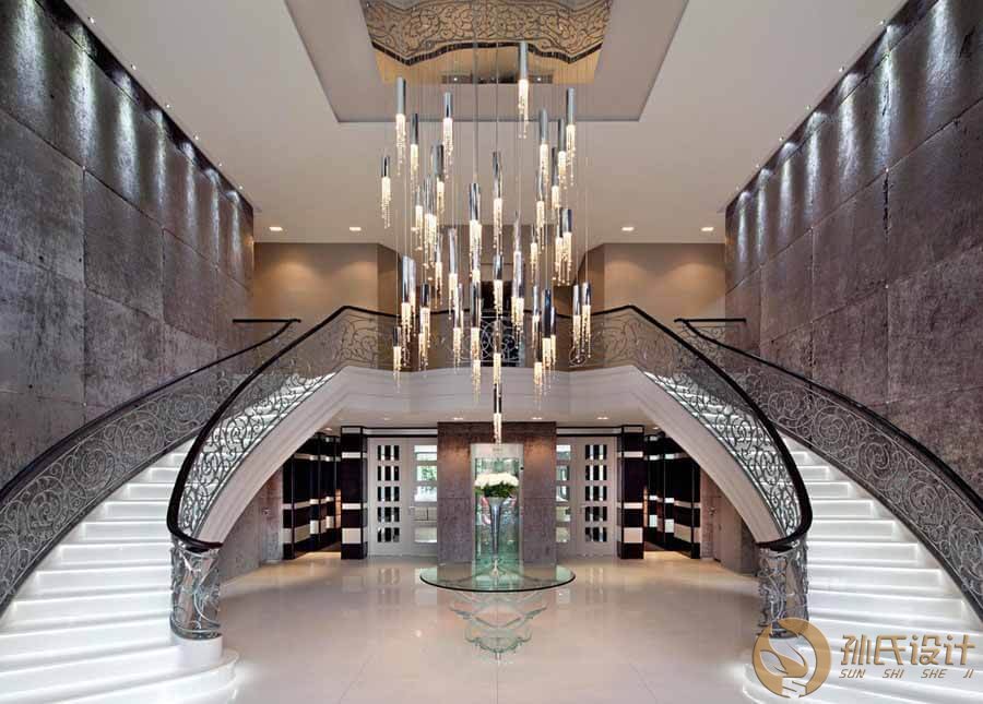 某五星级酒店大堂 接待大厅 前台灯光设计方案及灯具要求！