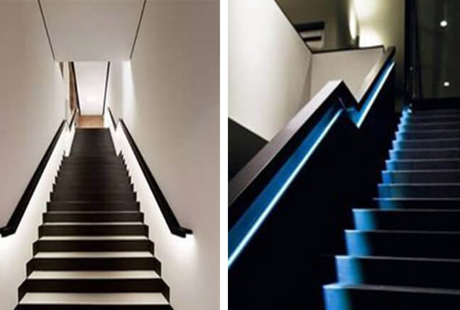  别墅楼梯照明设计