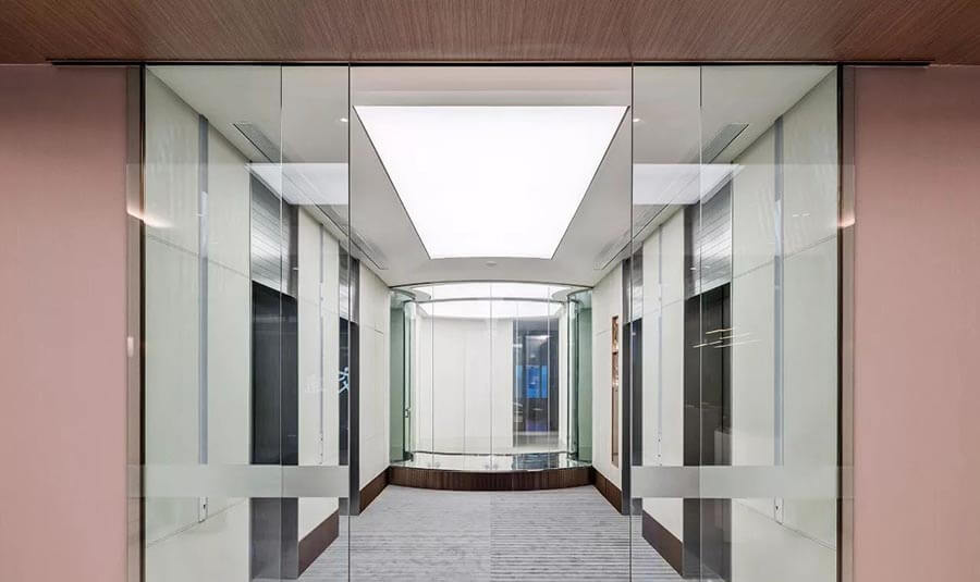 金融公司电梯厅照明设计方案