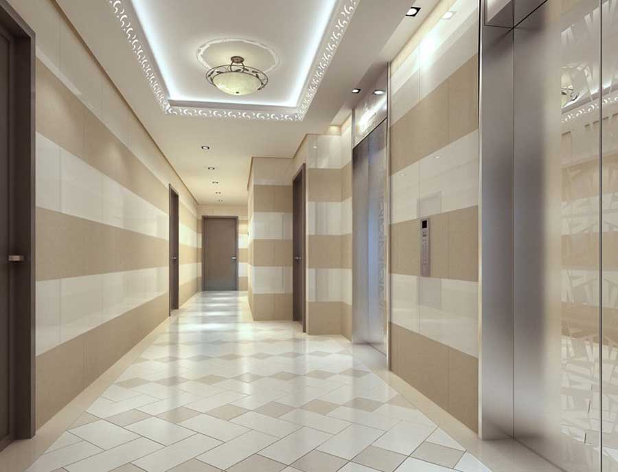 五星级酒店客房走廊照明设计
