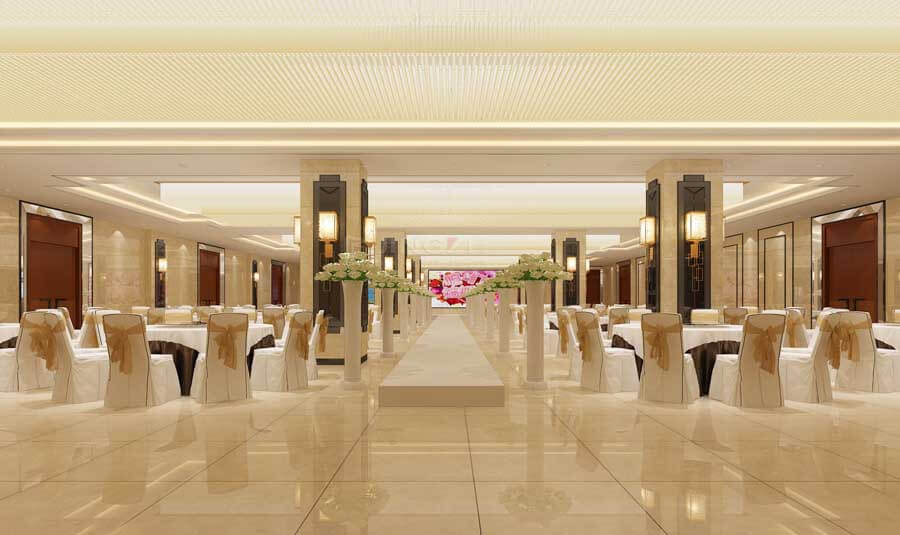 大型酒店宴会厅照明设计方案