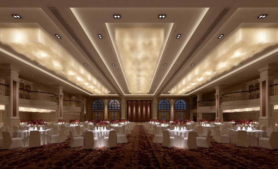 大型酒店宴会厅照明设计公司