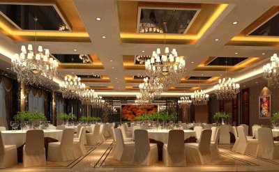 高端商务酒店宴会厅照明设计 方案 公司 苏州