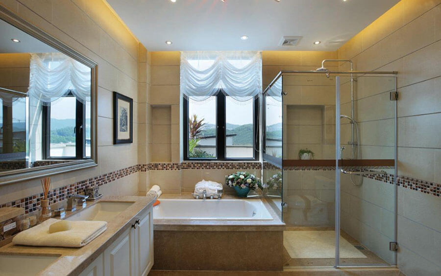 高档酒店客房卫浴间照明设计 方案 公司