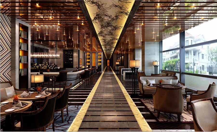 五星级酒店西餐厅灯光设计 方案 公司