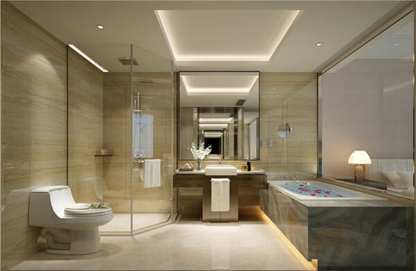 北京酒店客房卫浴间照明设计方案