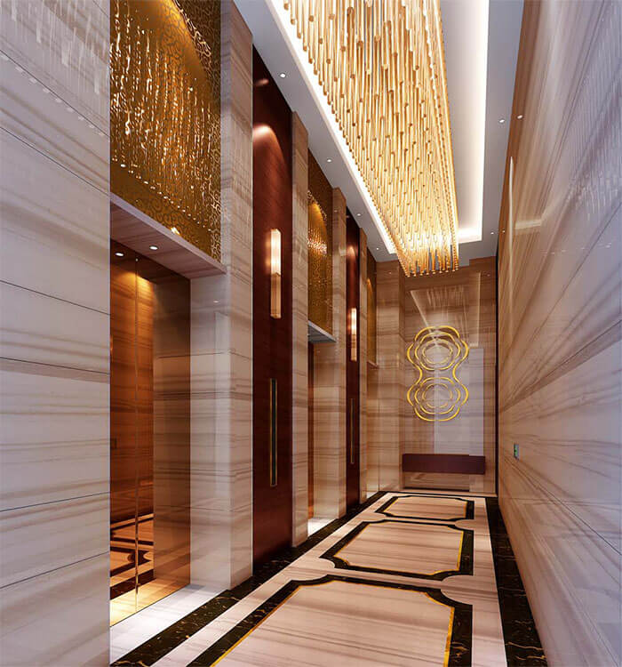 酒店电梯厅照明设计公司