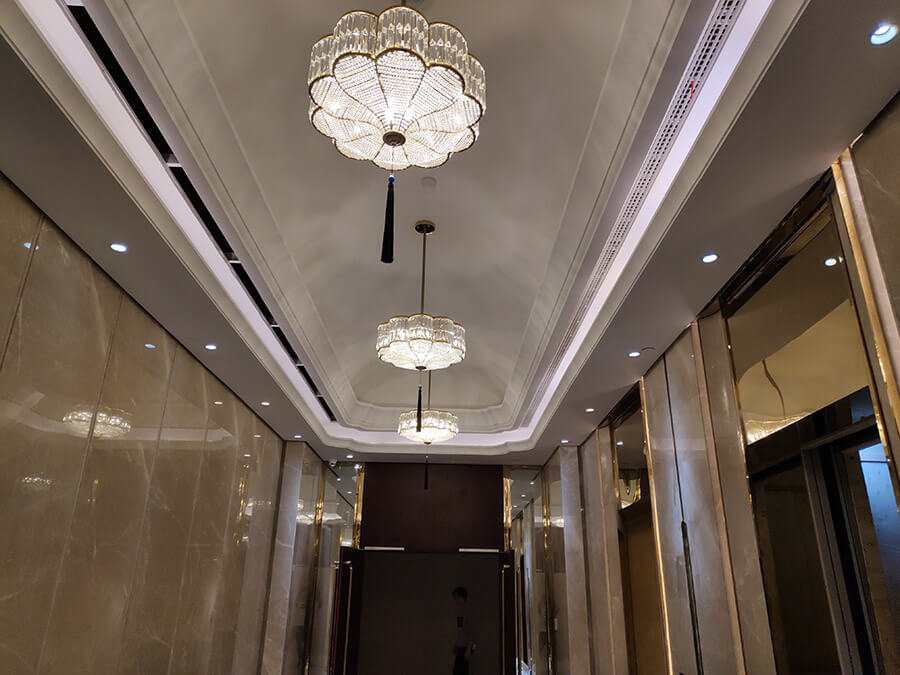 办公楼电梯厅照明设计方案