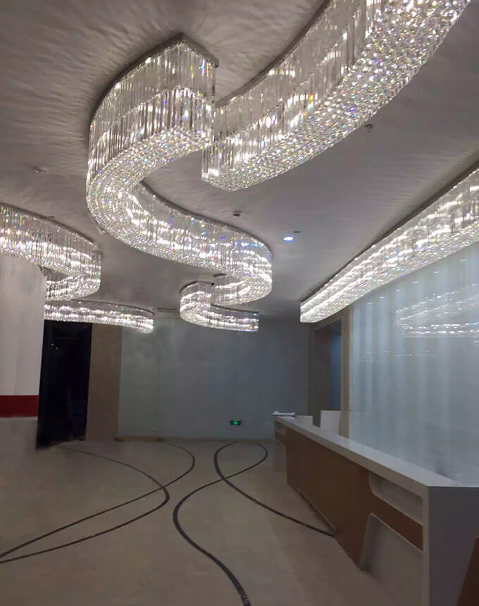 苏州吴中体检中心照明设计 灯具定制方案