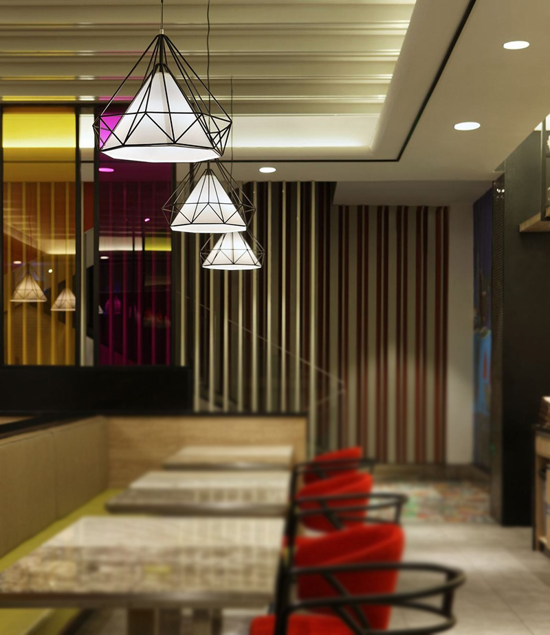 港式茶餐厅灯光设计