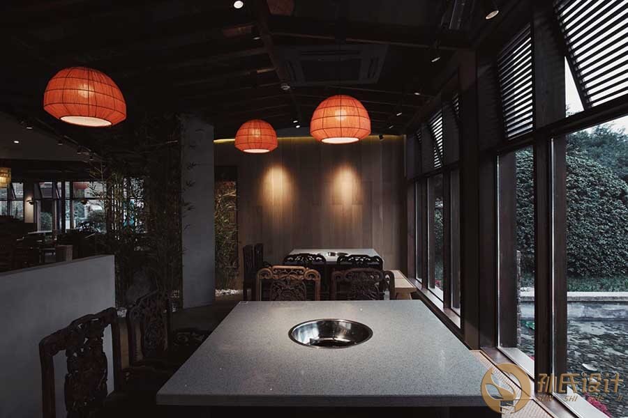 火锅餐厅包厢灯光设计