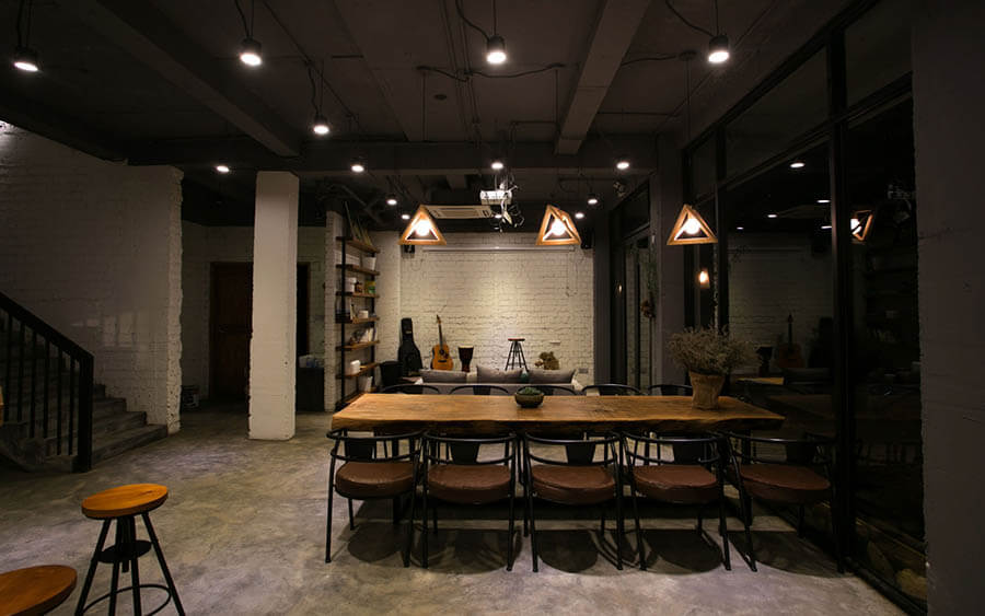 中式风格民宿餐厅照明设计