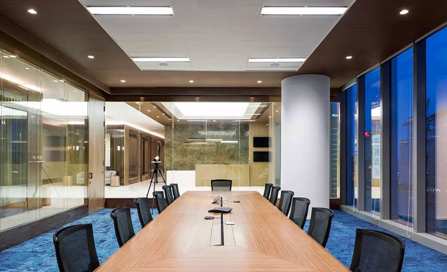金融公司办公室照明设计方案|投资机构照明设计案例 公司