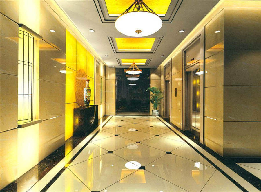 苏州高端酒店电梯厅照明设计