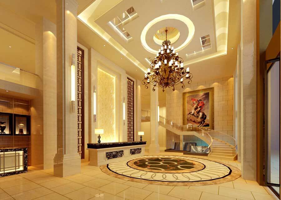 苏州高端酒店电梯厅照明设计