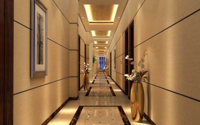 五星级酒店客房走廊照明设计|高档酒店客房走廊灯光设计方案
