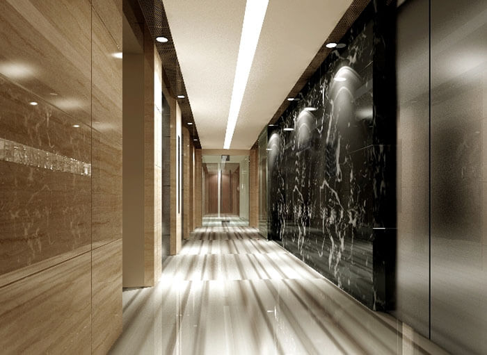 企业电梯厅照明设计方案