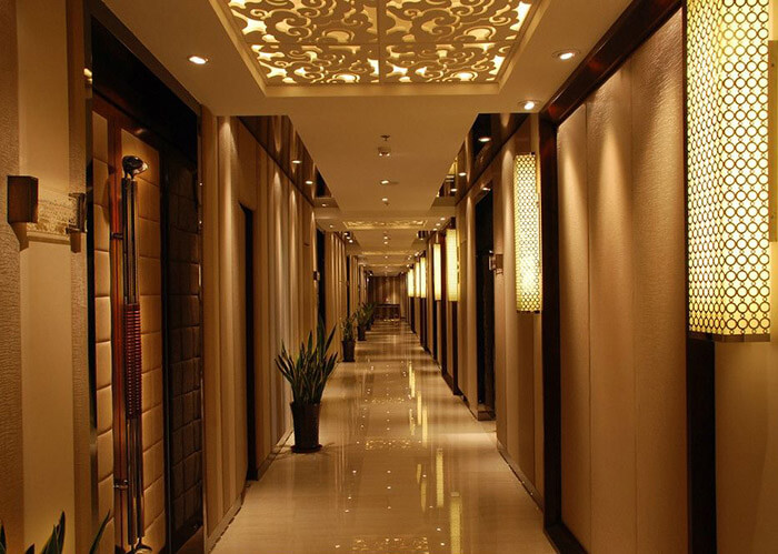 星级酒店客房走廊灯光设计公司