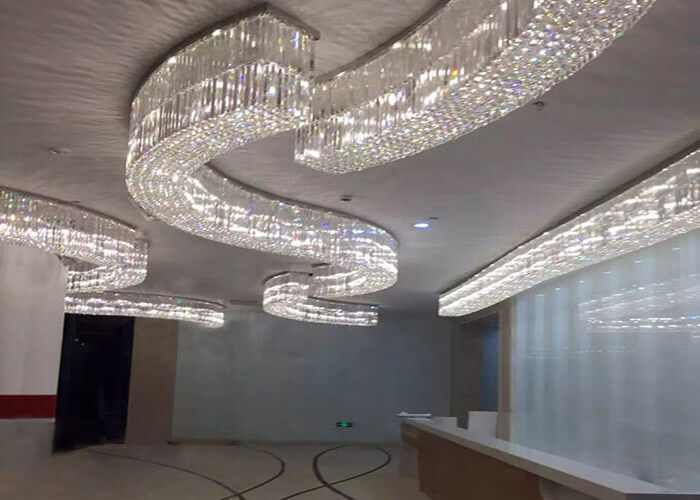 苏州吴中体检中心照明设计灯具定制