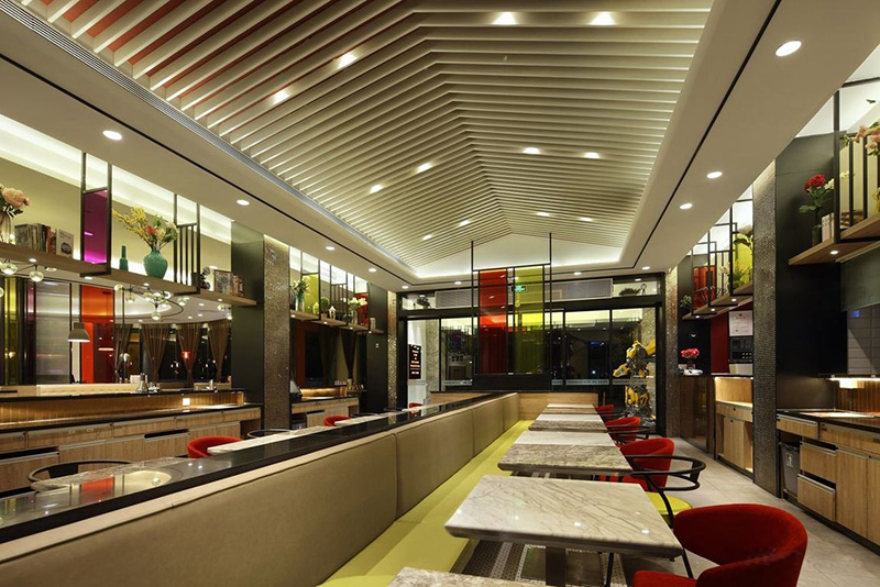 港式茶餐厅灯光设计-大厅