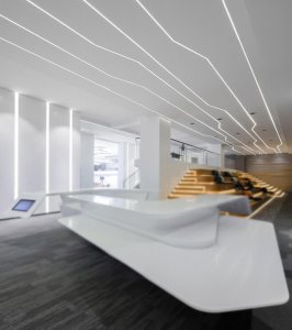 创意办公室照明设计案例_现代办公空间照明设计